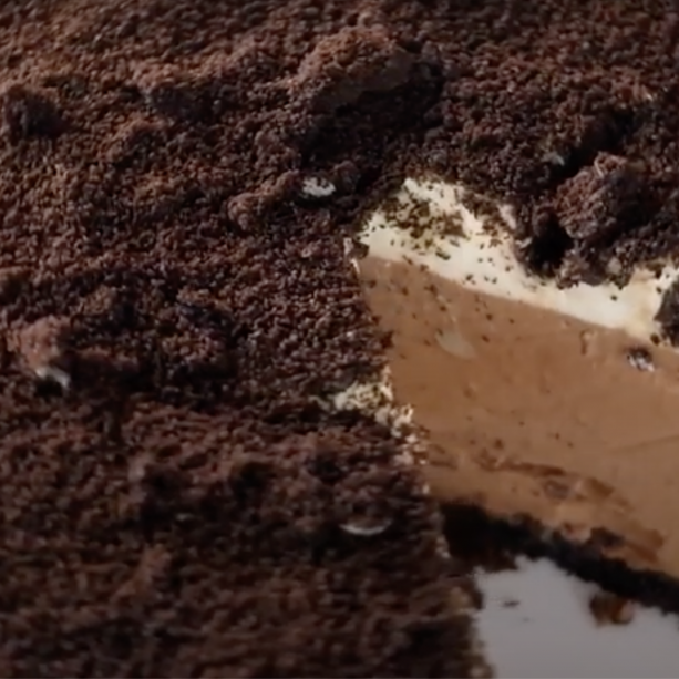 輕鬆自製|白色情人節|免焗|奧利奧|Oreo|朱古力|慕斯蛋糕|巧克力No Bake Oreo Chocolate Cake